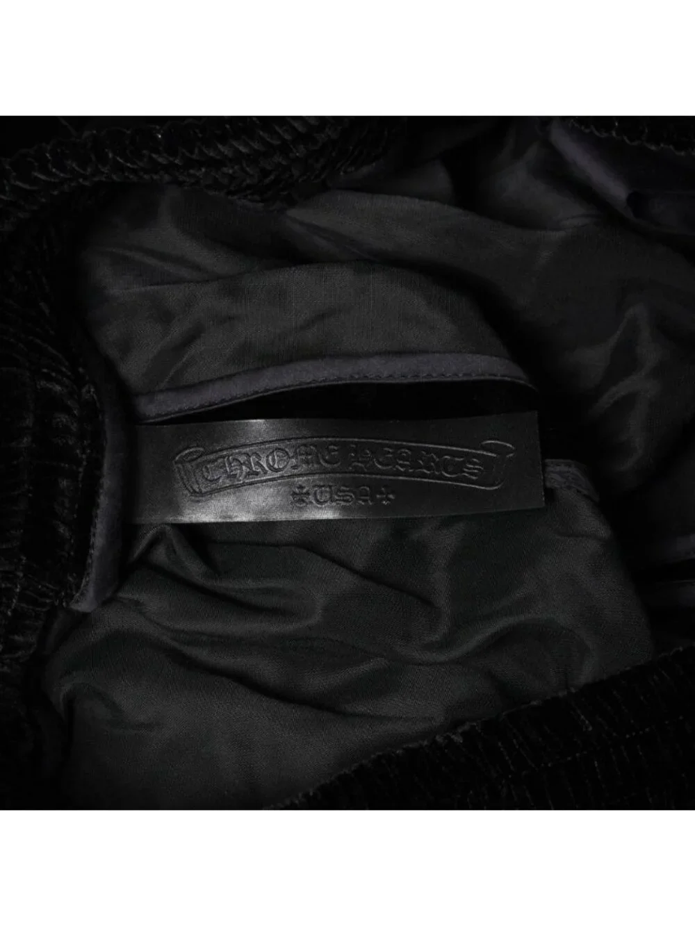 Chrome Hearts Velvet Tracksuit Pants S Crossball